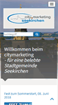 Mobile Screenshot of citymarketing.seekirchen.at